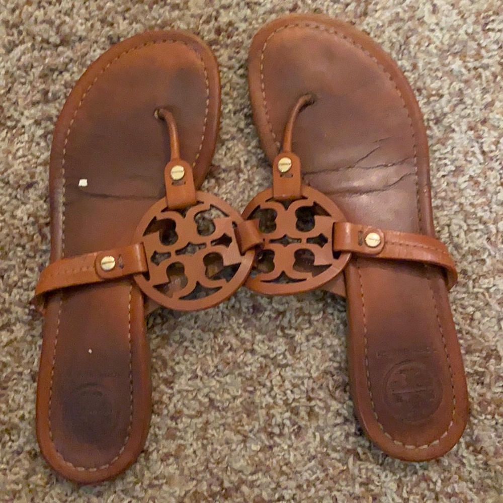 TORY BURCH Size 8 brown sandal